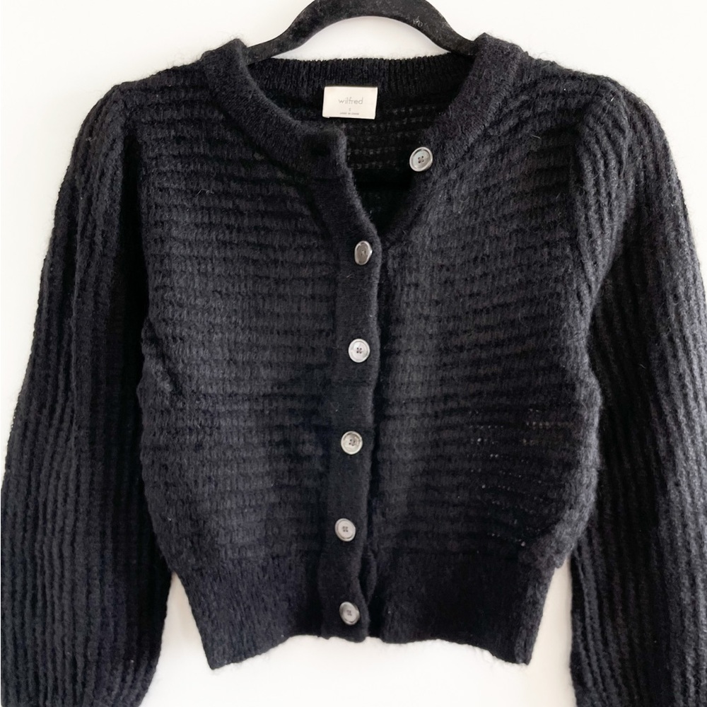 Wilfred Alessia Cardigan (Black) - Picture 2 of 10